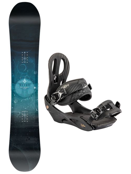Snowboard set Nitro Mystique 24/25