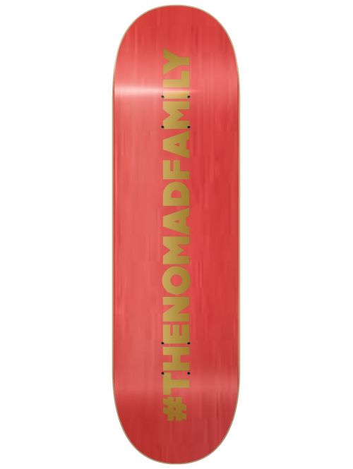 Skate deska Nomad Hashtag red MEDIUM