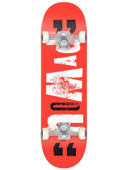 Skateboard Nomad Nickname red
