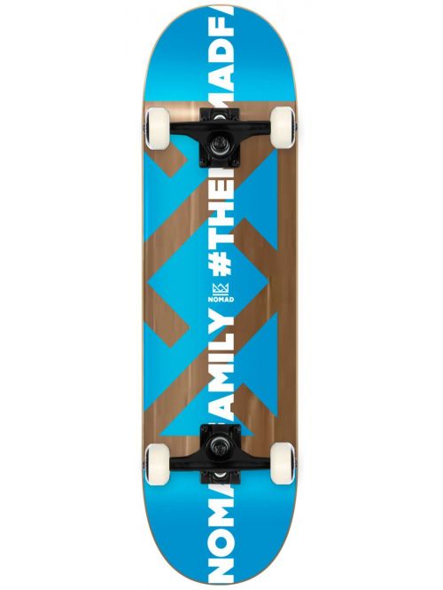 Skateboard Nomad Whood Hashtag blue