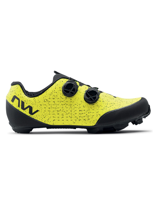Cyklistické tretry Northwave REBEL 3 Yellow Fluo/Black