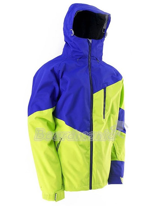 Pánská bunda Nugget Aileron Shell acid green/ victory blue