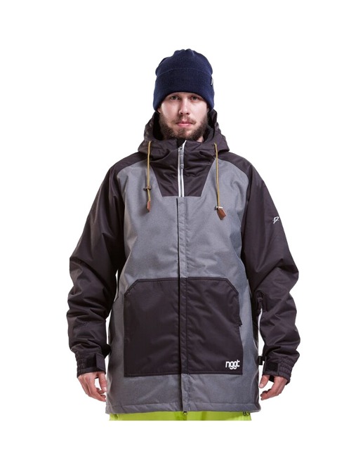Pánská bunda Nugget Thor heather gray/ black