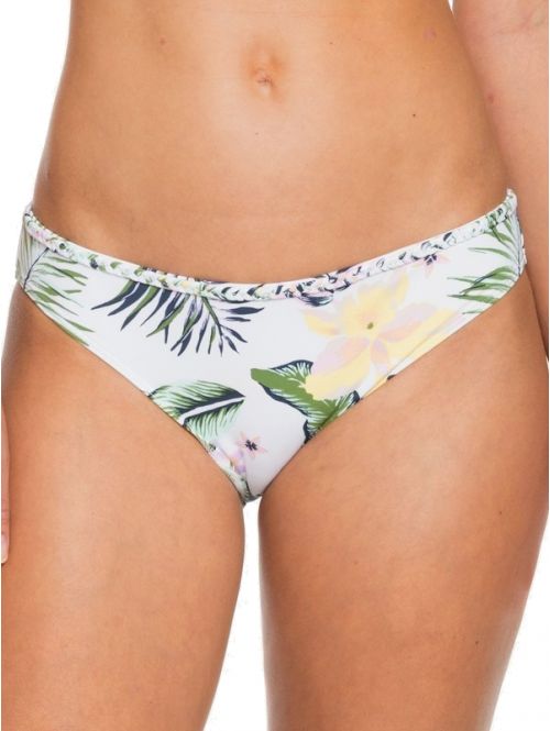 Plavky Roxy Bloom Full Bottom bright white praslin