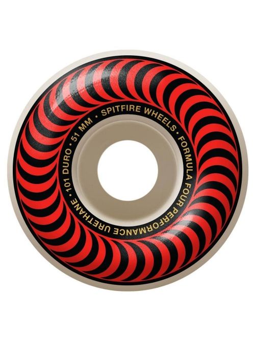 Kolečka Spitfire F4 Classic red 101DU