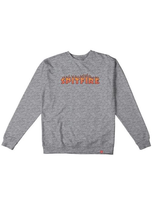 Mikina Spitfire Flash Fire grey heather