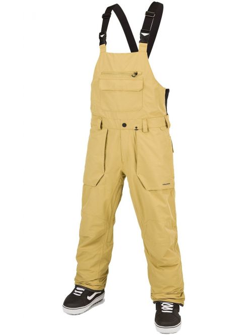 Kalhoty Volcom Roan Bib Overall gold