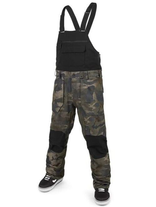 Pánské kalhoty Volcom Roan Bib Overall cloudwash camo