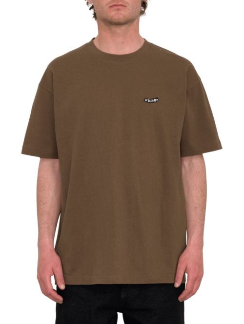 Tričko Volcom Pistol Stone Lse Sst Dark Earth