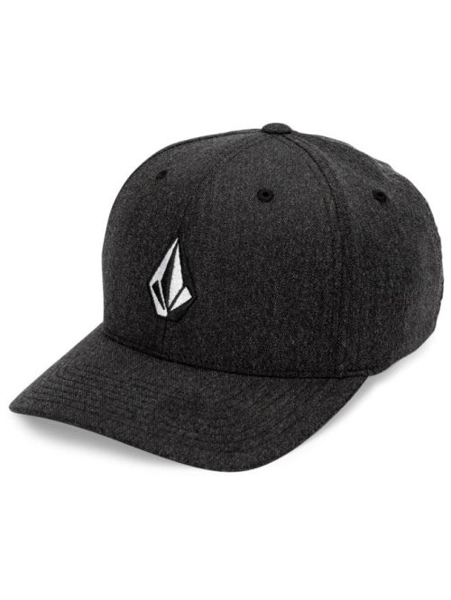 Kšiltovka Volcom Full Stone Hthr Flexfit Hat Charcoal Heather
